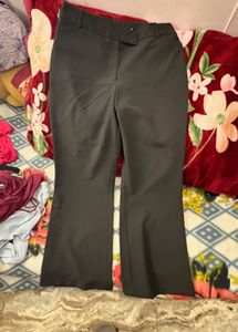 Gray Straight Leg Pants