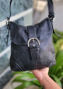 Coach Black Soho Crossbody Leather Handbag
