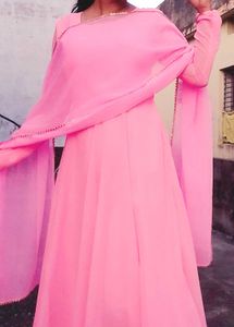 Elegant Pink Kurta Set