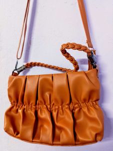 Burnt Orange Sling Bag
