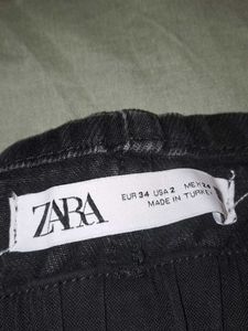 High Waist Black Denim Shorts