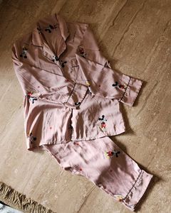 Satin Mickey Mouse Nightwear