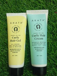 ARATA Curly Hair Gel & Cream