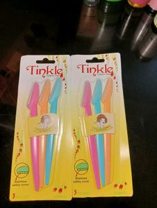 ✨ Tinkle Eyebrow Razors – 3 pcs/set ✨