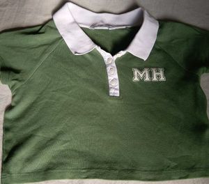 Cropped Polo Tee