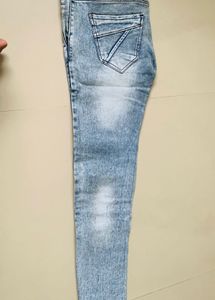 Acid Wash Denim Jeans