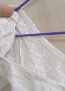 White Chikankari Kurta