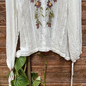 Embroider Top