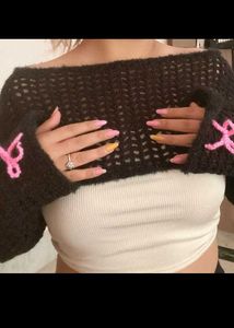 Crochet Mesh Top❤️