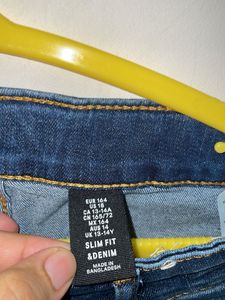 Denim Roll Cuff Shorts