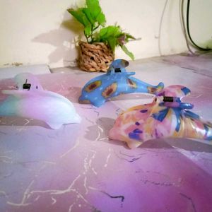 Blue Whale Hair Claw (Clutur)