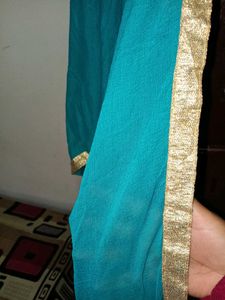 Elegant Embroidered Gharara