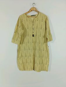 Neon Green Kurta For Women