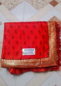 Beautiful Red Saree...😍❤️