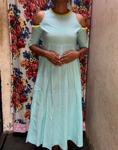 Light Green Anarkali Kurta From Anouk