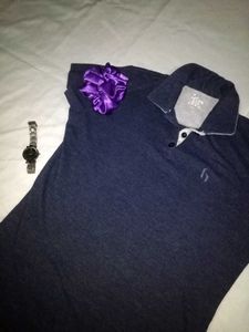 Navy Polo T-Shirt
