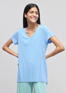 AQUA FLARED PAJAMA SET