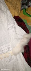 Women&#39;s flared fur top