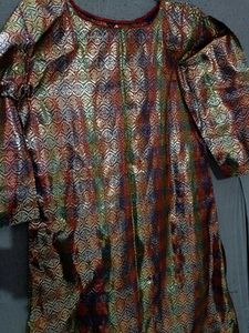 Multicolour Silk Kurti