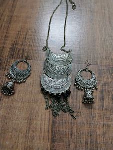 Oxidised Jwellery Set