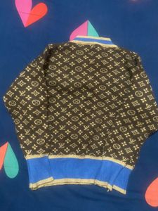 Louis Vuitton Inspired Pullover