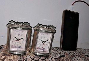 Vintage Alarm Quartz Clock SetOf3