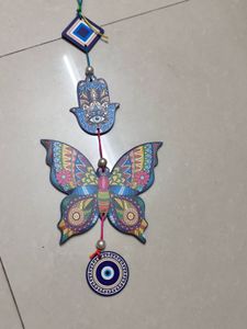 Butterfly Evil Eye Wall Hanging
