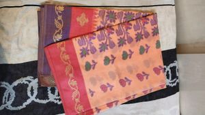 eeBeutiful Saree Pure Cotton Blouse Ready To Wear