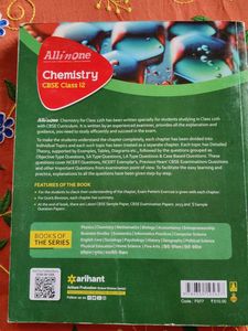 Arihant All in One Chemistry CBSE Class 12