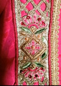 Pink Party Wear Saree