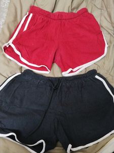 Comfy Lounge Shorts - Two Pair(Size - L)