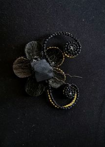 Rhinestone Flower Hair Clip