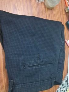 Men&#39;s Black Checkered Pants