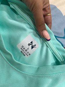 Light Blue Graphic T-Shirt