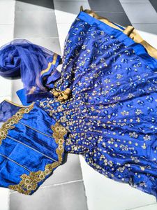 Beautiful blue Lenhga choli