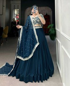 Blue Lehenga 💕