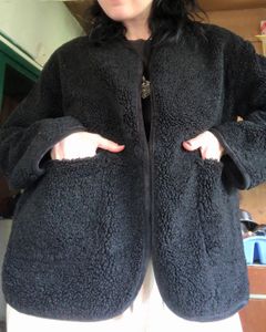 Cozy Black Sherpa Jacket