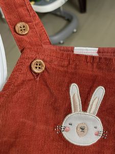 Australian Corduroy Bunny Dungaree/ Pinafore