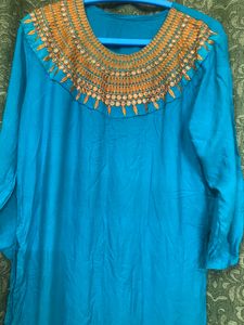 Embroidery Work Very Beautiful Designed Kurta