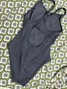 Grey Tank Bodysuit
