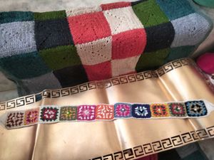Crochet Granny Square Belt