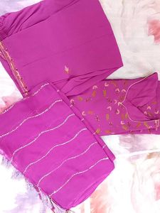 Magenta Kurta Set