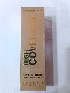 Swiss Beauty High Coverage Waterproof Foundation