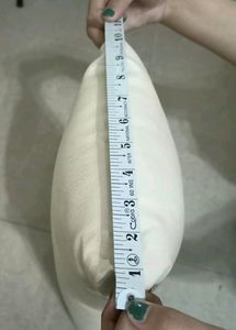Ivory Off White Leather Cushions
