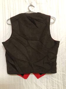 Red Formal Waistcoat