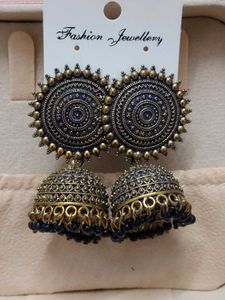 Statement Jhumka Earrings