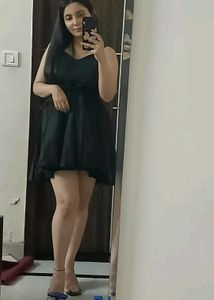 Black Fit &amp; Flare Dress