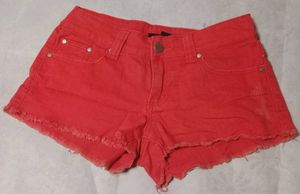 Forever 21 Red Denim Shorts❤️