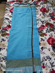 Sky Blue Saree