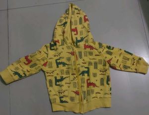 Dinosaur Print Hoodie